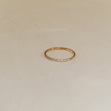 Soft Diamond Stack Ring