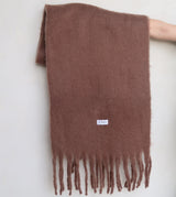 Cedar Brown Blanket Scarf