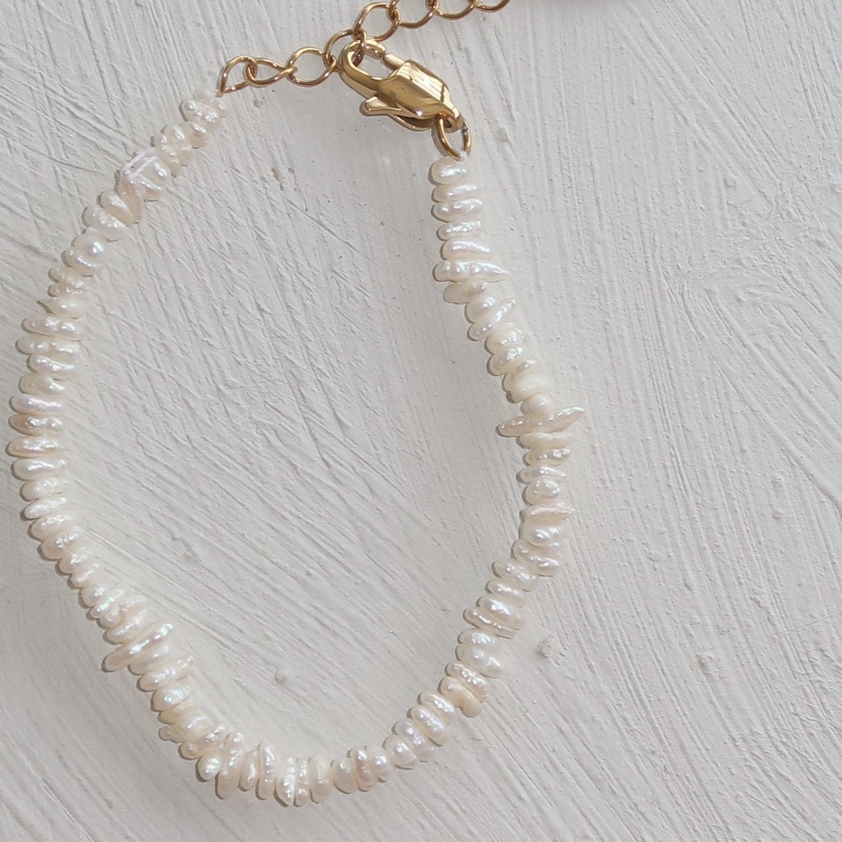 Keshi Pearl Bracelet