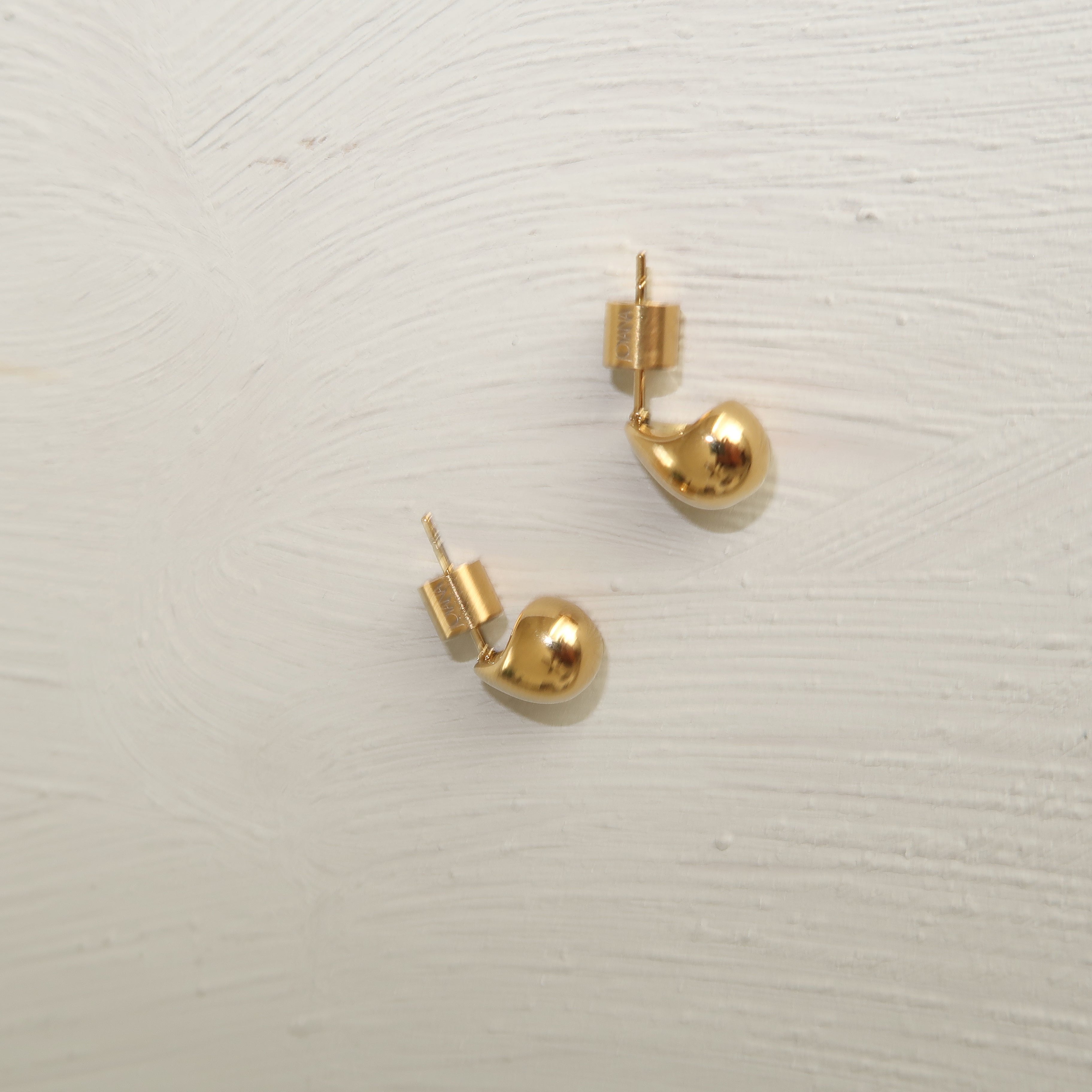 Gold Mini Drop Earrings