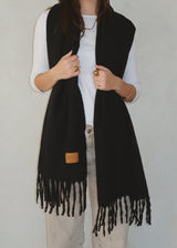 Black Sweater Scarf