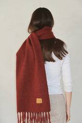 Maroon Sweater Scarf