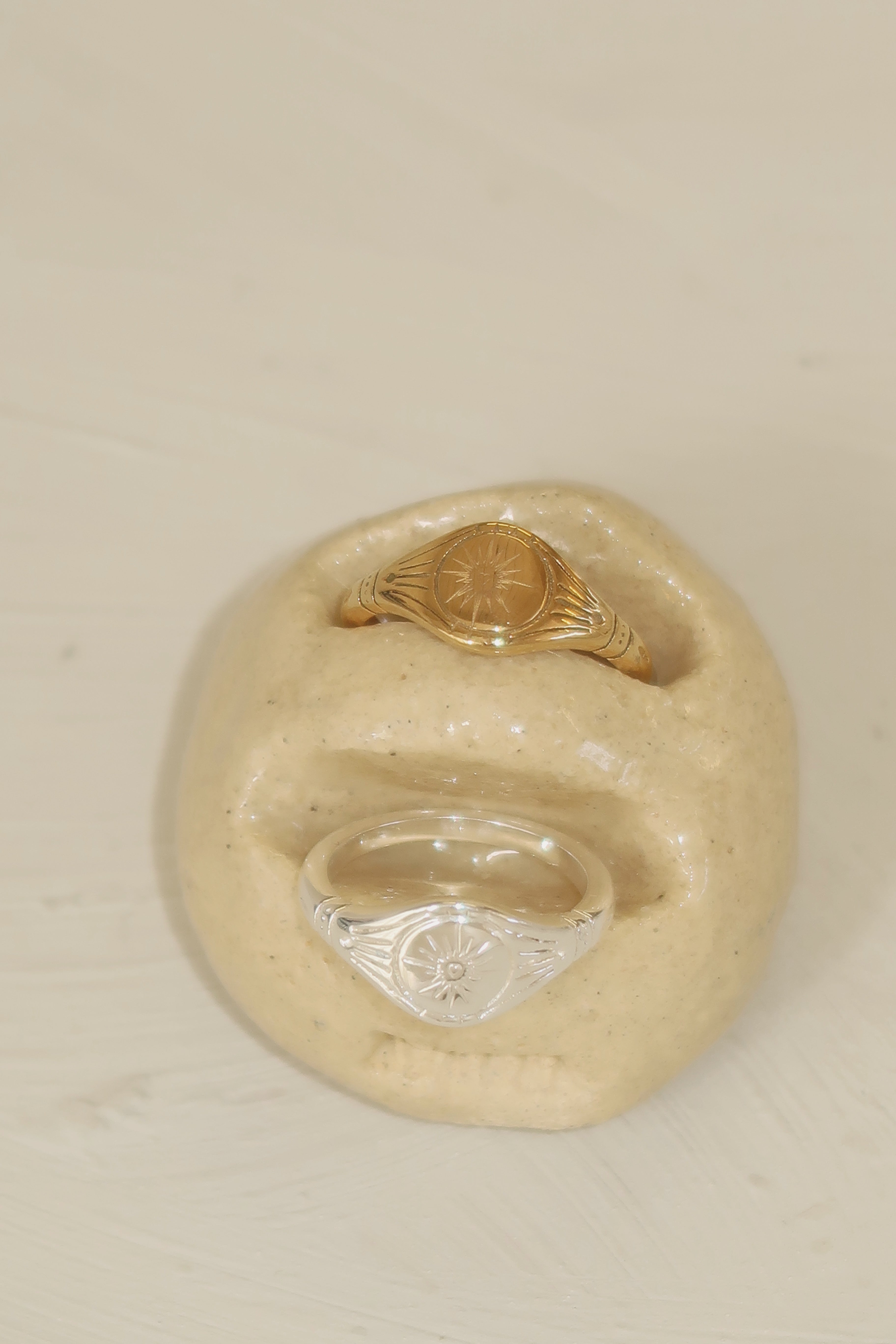 Moonbeam Pinky Ring