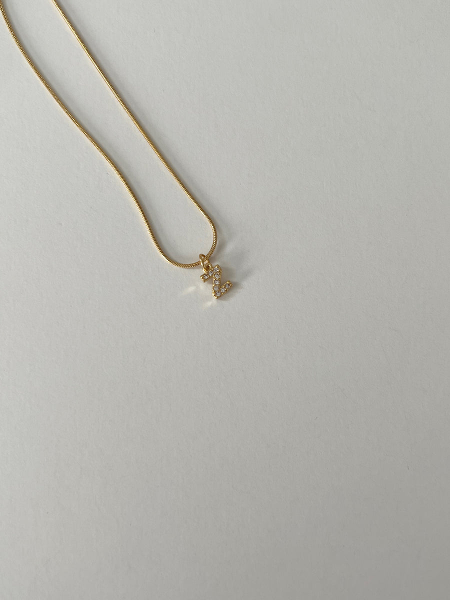 Letter Necklace - JOIANA JEWELRY